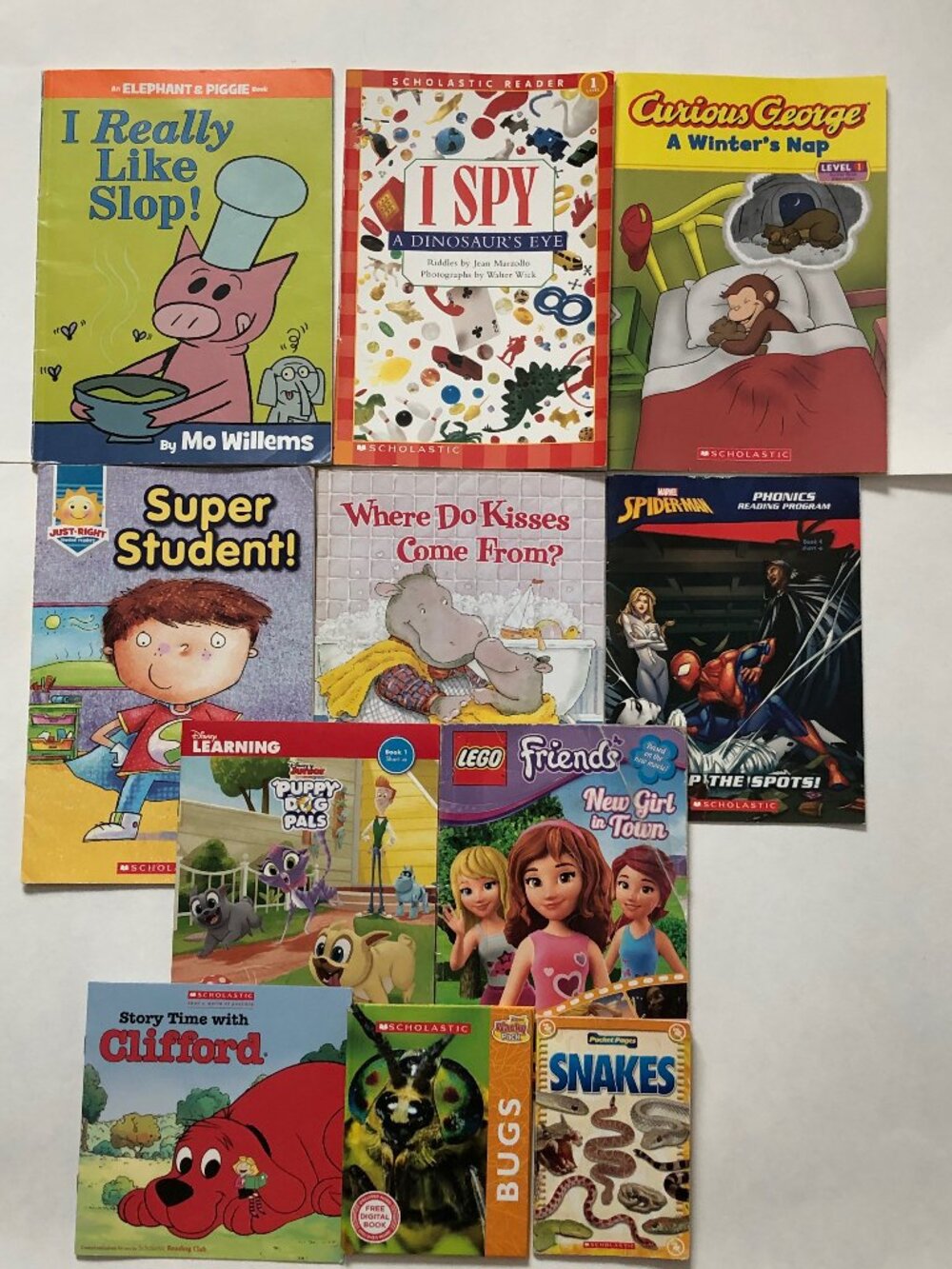 Scholastic Kids Illustrated Picture Book Mixed Lot of 11